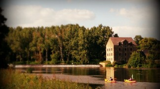 Kayak sur la Mayenne