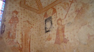 Peintures murales à Cossé-en-Champagne
