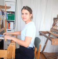 Atelier "Teindre et tisser le bleu indigo"