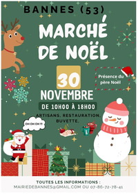 Marché de Noël & vide-grenier à Bannes
