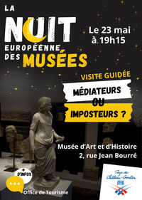 Nuit Européenne des Musées 2026 - Médiateurs ou imposteurs ? au Musée d'Art et d'Histoire