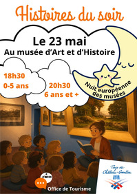 Nuit Européenne des Musées 2026 - Histoire du soir au Musée d'Art et d'Histoire