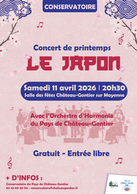 Concert de printemps - Le Japon