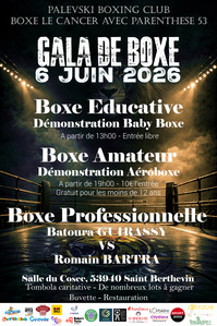 Le Palevski Boxing Club boxe le cancer avec Parenthèse 53 !