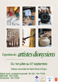 EXPOSITION - Artistes Dionysiens