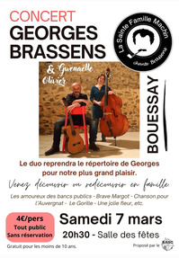 Concert Georges Brassens
