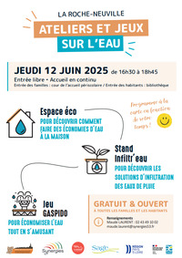 ATELIERS ET JEUX SUR L'EAU