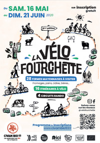 La vélo Fourchette - Boucle 15 Gennes-Longuefuye > Châtelain