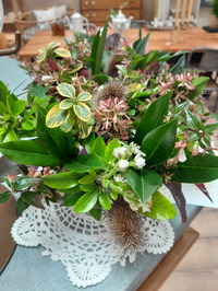 Atelier de composition végétale pour les fêtes