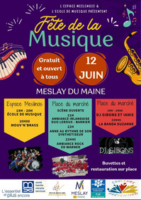FÊTE DE LA MUSIQUE - Meslay du Maine