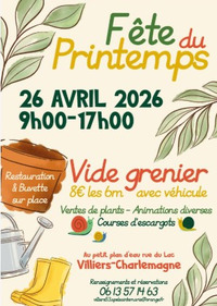 Fête du printemps à Villiers-Charlemagne