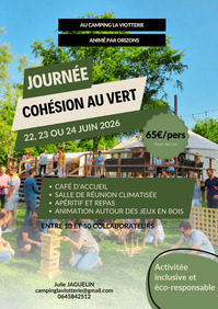 Offrez à vos équipes une journée de travail et de cohésion dans un cadre naturel et convivial !