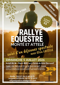 Rallye équestre
