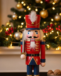 Mise en scène de mannequins sur le thème de Noël