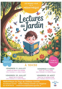 LECTURES AU JARDIN