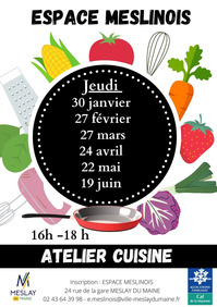 ATELIER CUISINE DU QUOTIDIEN
