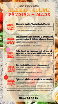 Atelier cuisine japonaise