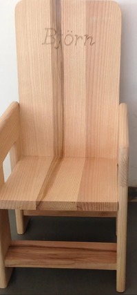 STAGE FABRICATION D'UNE PETITE CHAISE EN BOIS PERSONALISEE