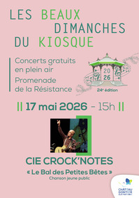 Les Beaux Dimanches du Kiosque - Cie crock’notes - « Le Bal des Petites Bêtes »