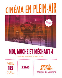 CINÉMA EN PLEIN AIR - "Moi, Moche et Méchant 4"