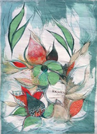 Exposition : Papiers sensibles, fragments cousus - Cécile Morillon