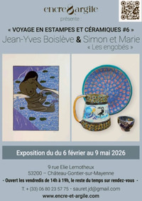 Exposition "Voyage en estampes et céramiques