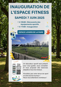 Inauguration de l'Espace Fitness