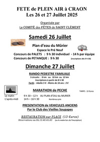 FÊTE DE PLEIN AIR