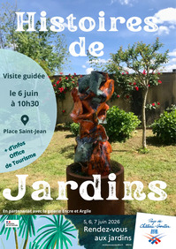 Rendez-vous aux jardins - Visite guidée "Histoire de jardins"