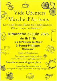 VIDE GRENIER ET MARCHÉ D'ARTISANS