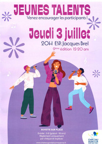 CONCOURS - Jeunes Talents concours de chant amateur
