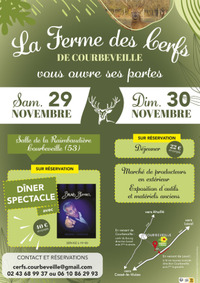 La Ferme aux Cerfs vous ouvre ses portes
