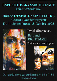 EXPOSITION des Amis de l'Art - Peinture Sculpture