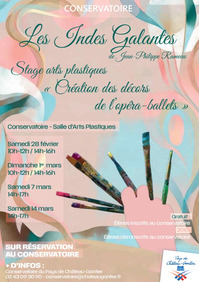 Stage arts plastique du Conservatoire