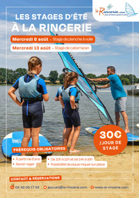 STAGES D'ÉTÉ - Catamran et planche à voile