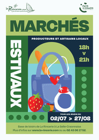 Marché estival de producteurs et artisans locaux