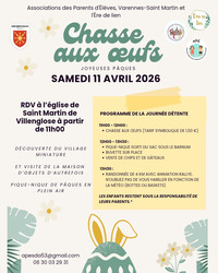 Chasse aux oeufs à Saint-Denis-d'Anjou