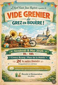 Vide-grenier à Grez-en-Bouère
