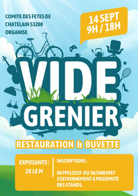 VIDE GRENIER - Espace Cribier Châtelain