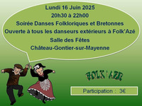 FOLK'AZÉ - Danses Folk et Bretonnes