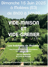 VIDE GRENIER ET VIDE MAISON