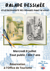 Balade dessinée - A la découverte des oeuvres dans la ville