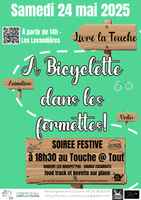 A bicyclette dans les fermettes avec Le Touche @ tout