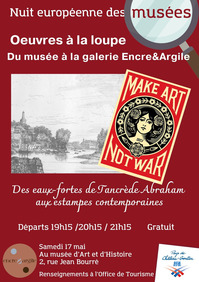 Nuit Européenne des Musées - Oeuvres à la loupe