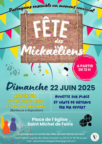 FÊTE DES MICKAËLIENS - Saint-Michel-de-Feins en fête !