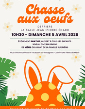 Chasses aux oeufs Comité des fêtes Ménil
