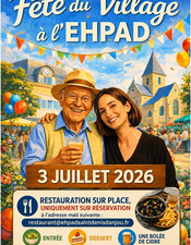 Fête du village à l'EHPAD