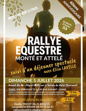 Randonnée équestre 2026