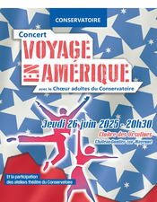 VOYAGE EN AMERIQUE CONSERVATOIRE