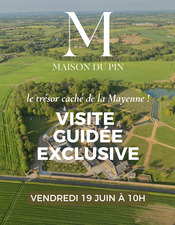 Affiche visite guidée Maison du Pin